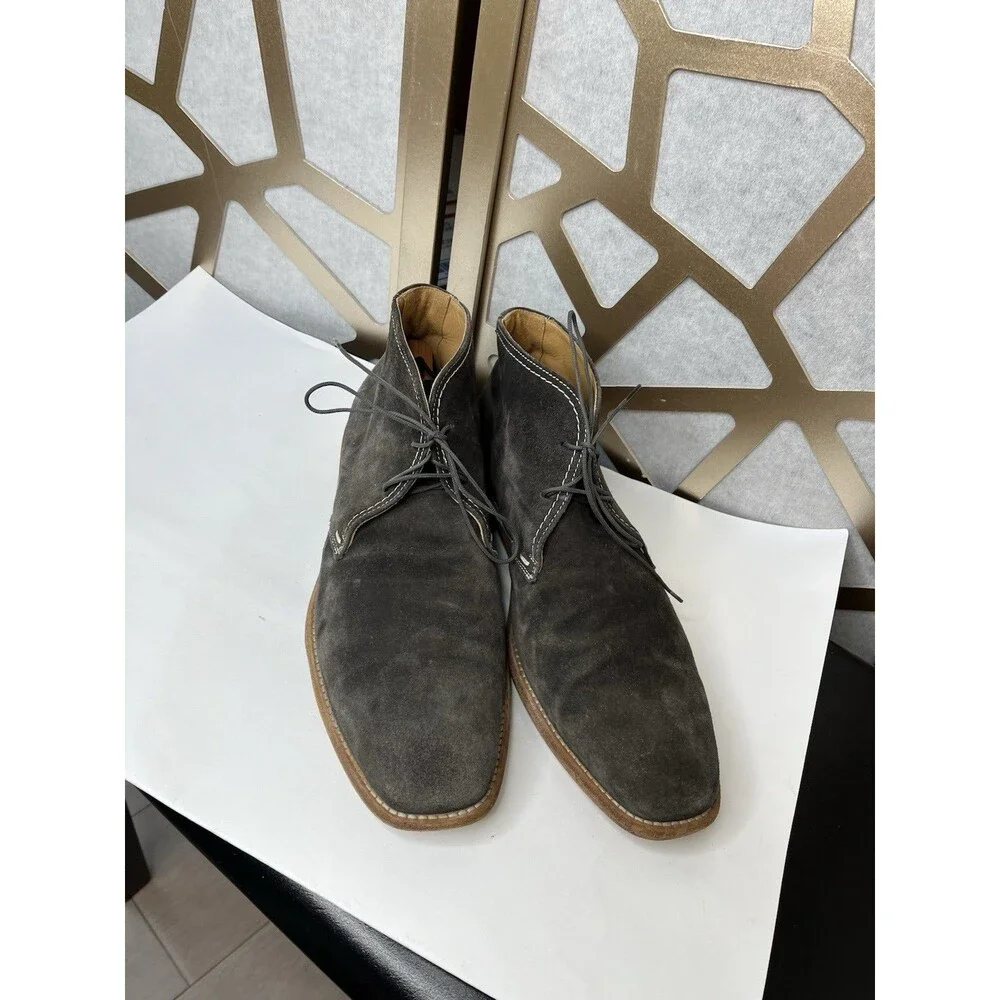 Lloyd Germany Classic Heras Suede Leather Men Chukka Boots Sz Uk 9 Us 10